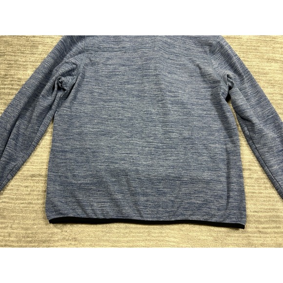 Avalanche Sweater‎ Mens Large Blue 1/4 Zip Long Sleeve Polyester Blend - Picture 9 of 13